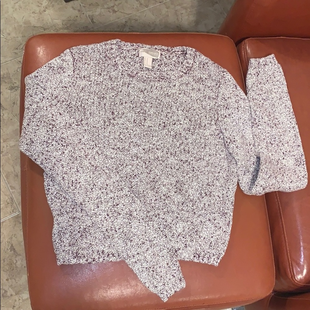 Crop sweater